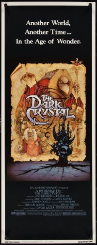 4c0088 DARK CRYSTAL insert 1982 Jim Henson & Frank Oz, Richard Amsel fantasy art!