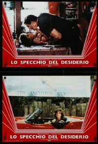 4c0260 MOON IN THE GUTTER set of 6 Italian 18x26 pbustas 1984 Beineix's La Lune dans le Caniveau!