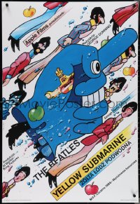 4c0561 YELLOW SUBMARINE commercial Polish 26x39 2009 Beatles, wild art by Swierzy & Marcinkiewicz!