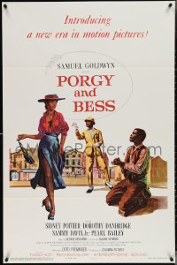 4c0983 PORGY & BESS 1sh 1959 Sidney Poitier, Dorothy Dandridge & Sammy Davis Jr, TODD-AO!