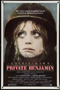 4c0986 PRIVATE BENJAMIN 1sh 1980 funny image of depressed soldier Goldie Hawn!