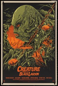 4c0320 CREATURE FROM THE BLACK LAGOON #118/430 24x36 art print 2012 Mondo, Universal, Taylor, reg!