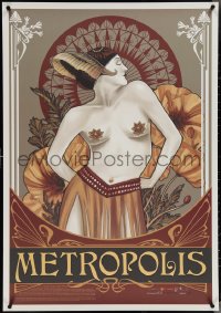 4c0336 METROPOLIS 28x39 Swedish R2022 different Ornella Colombo art, NonStop Timeless!