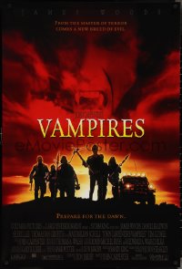 4c1097 VAMPIRES 1sh 1998 John Carpenter, James Woods, cool vampire hunter image!