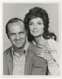 4f1260 BOB NEWHART SHOW TV 7x9 still 1972 portrait of stars Bob Newhart & Suzanne Pleshette!