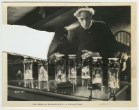 4f1267 BRIDE OF FRANKENSTEIN 8x10.25 still 1935 Ernest Thesiger with his jars of little people!