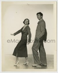 4f1270 BROADWAY MELODY OF 1936 8x10.25 still 1935 Buddy Ebsen & sister dancing in his first movie!