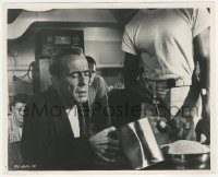 4f1278 CAINE MUTINY 8.25x10 still 1954 c/u of Humphrey Bogart proving strawberry theft by Cronenweth!