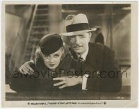 4f1349 FASHIONS OF 1934 8x10 still 1934 portrait of William Powell & Bette Davis on ship's deck!