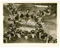 4f1353 FLYING DOWN TO RIO 8x10.25 still 1933 overhead Busby Berkeley-like image of dancers!