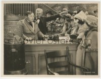 4f1358 GASOLINE GUS 8x10 key book still 1921 Roscoe Fatty Arbuckle ordered to leave busy room, rare!