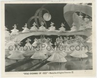 4f1370 GOLD DIGGERS OF 1933 8x10 still 1933 cool elaborate Busby Berkeley musical production!