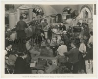 4f1394 HOTEL IMPERIAL candid 8.25x10 still 1939 Florey & crew film Ray Milland & Isa Miranda at desk!