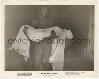 4f1397 I WALKED WITH A ZOMBIE 8x10.25 still 1943 undead Darby Jones carries sexy Christine Gordon!