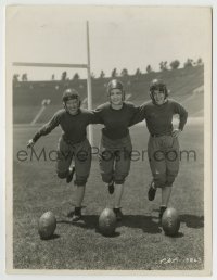 4f1408 JEAN ARTHUR/VIRGINIA BRUCE/LILLIAN ROTH 8x10 key book still 1930 all in football uniforms!