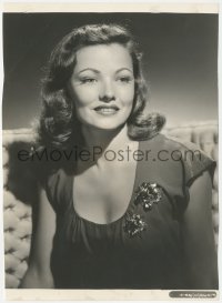 4f1432 LAURA 7.25x10 still 1944 wonderful portrait of lovely star Gene Tierney, Otto Preminger!