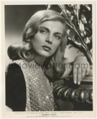 4f1440 LIZABETH SCOTT 8x10 still 1946 posed head & shoulders portrait from the start of her career!