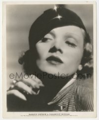 4f1458 MARLENE DIETRICH 8x9.75 still 1934 head & shoulders portrait when she made Scarlet Empress!