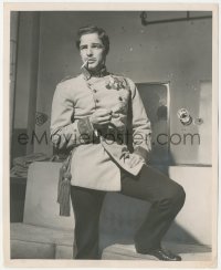 4f1459 MARLON BRANDO stage play 8.25x10 still 1948 smoking on stage when he was in Reunion In Vienna!