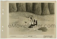 4f1462 MELODY TIME 8x12 key book still 1948 young Johnny Appleseed w/ pot on his head holding dirt!