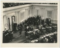 4f1468 MR. SMITH GOES TO WASHINGTON 8x10 still 1939 James Stewart first entering Senate by Lippman!