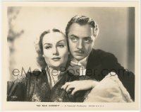 4f1470 MY MAN GODFREY 8x10 still 1936 best romantic portrait of William Powell & Carole Lombard!