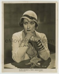 4f1496 PERFECT UNDERSTANDING 8x10.25 still 1933 c/u of Gloria Swanson, written by Michael Powell!