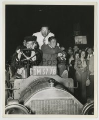 4f1522 RONALD REAGAN/JANE WYMAN/MAX ROSENBLOOM 8.25x10 still 1939 in California World's Fair car!