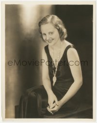 4f1566 TALLULAH BANKHEAD 8x10.25 still 1932 great smiling portrait of the leading lady by Shalitt!