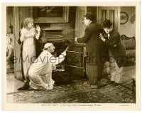 4f1591 WAY OUT WEST 8x10.25 still 1937 James Finlayson hands money to Stan Laurel & Oliver Hardy!