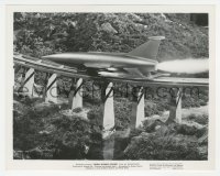 4f1593 WHEN WORLDS COLLIDE 8x10.25 still 1951 George Pal classic, rocket ship blasting off FX image!