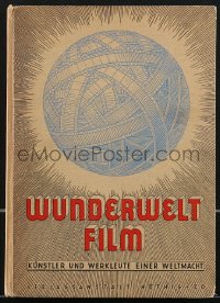 4f0336 WUNDERWELT FILM German hardcover book 1943 includes Nazi Joseph Goebbels, Riefenstahl, rare!