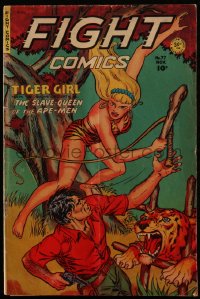 4f0374 FIGHT COMICS #77 comic book November 1951 art by Whitman, Battefield, Blum, Walsh & Giordano!