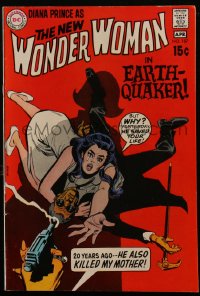 4f0377 WONDER WOMAN #187 comic book April 1970 inks by Dick Giordano & pencils by Mike Sekowsky!