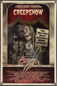 4f0740 CREEPSHOW 1sh 1982 George Romero & Stephen King's tribute to E.C. Comics, Joann Daley art!