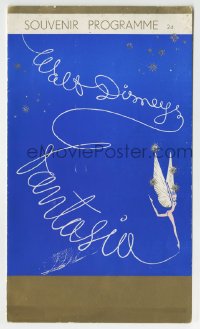 4f1087 FANTASIA English program 1941 Walt Disney musical cartoon classic, wonderful different art!