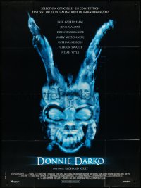 4f0119 DONNIE DARKO French 1p 2002 Jake Gyllenhaal, Malone, Barrymore, Swayze, Frank the Rabbit!