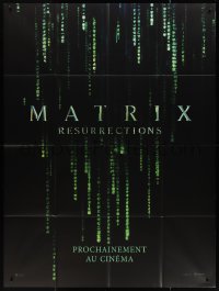 4f0142 MATRIX RESURRECTIONS teaser French 1p 2021 Keanu Reeves, Carrie-Anne Moss, return!