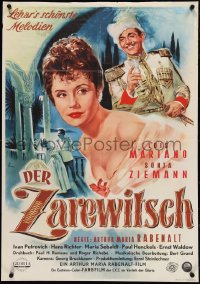 4f0347 LITTLE CZAR German 1954 Arthur Maria Rabenalt's Der Zarewitsch, different & ultra rare!