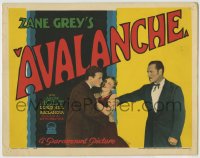 4f0447 AVALANCHE TC 1928 Olga Baclanova in love triangle with Jack Holt & his son John Darrow!