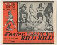 4f0507 FASTER, PUSSYCAT! KILL! KILL! LC 1967 Russ Meyer, sexy Tura Satana, Haji & Lori Williams!