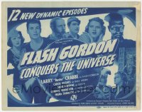 4f0456 FLASH GORDON CONQUERS THE UNIVERSE TC 1940 Buster Crabbe, Middleton as Emperor Ming, rare!