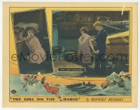 4f0509 GIRL ON THE BARGE LC 1929 Malcolm McGregor asks Sally O'Neil if she loves him, ultra rare!