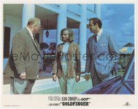 4f0510 GOLDFINGER LC R1984 Sean Connery as James Bond with sexy Honor Blackman & Gert Frobe!