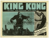 4f0517 KING KONG LC #8 R1952 classic image of giant ape holding Fay Wray over New York Skyline!