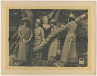 4f0521 LET'S GET A DIVORCE LC 1918 Billie Burke & ladies in the convent garden, ultra rare!