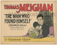 4f0461 MAN WHO FOUND HIMSELF TC 1925 Thomas Meighan is set up by crooked Frank Morgan, very rare!