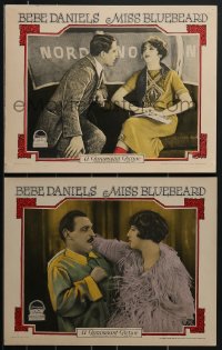 4f0672 MISS BLUEBEARD 2 LCs 1925 sexy pirate Bebe Daniels with Robert Frazer and MacKenna, rare!