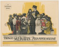 4f0542 PIED PIPER MALONE LC 1924 Thomas Meighan in uniform surrounded by children, very rare!