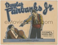 4f0572 STEPHEN STEPS OUT LC 1923 man accuses 14 year-old college boy Douglas Fairbanks Jr., rare!